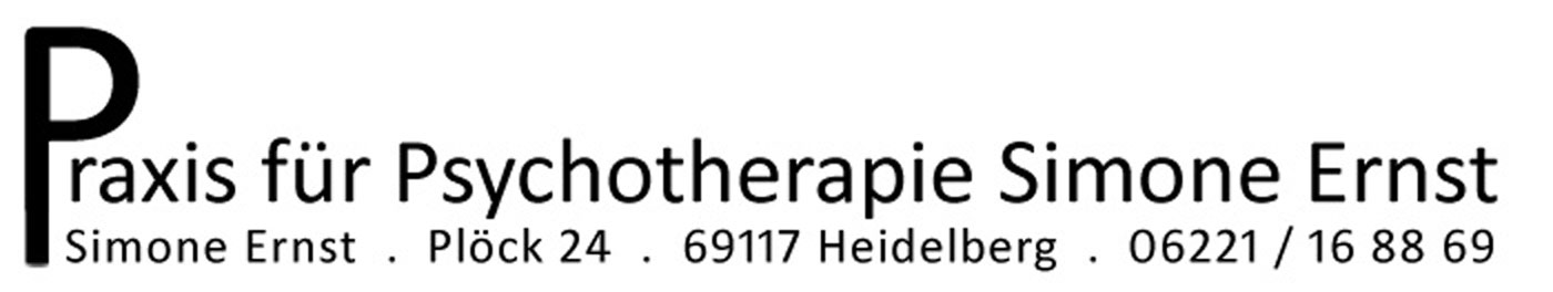 Logo Psychotherapie Praxis Simone Ernst in Heidelberg